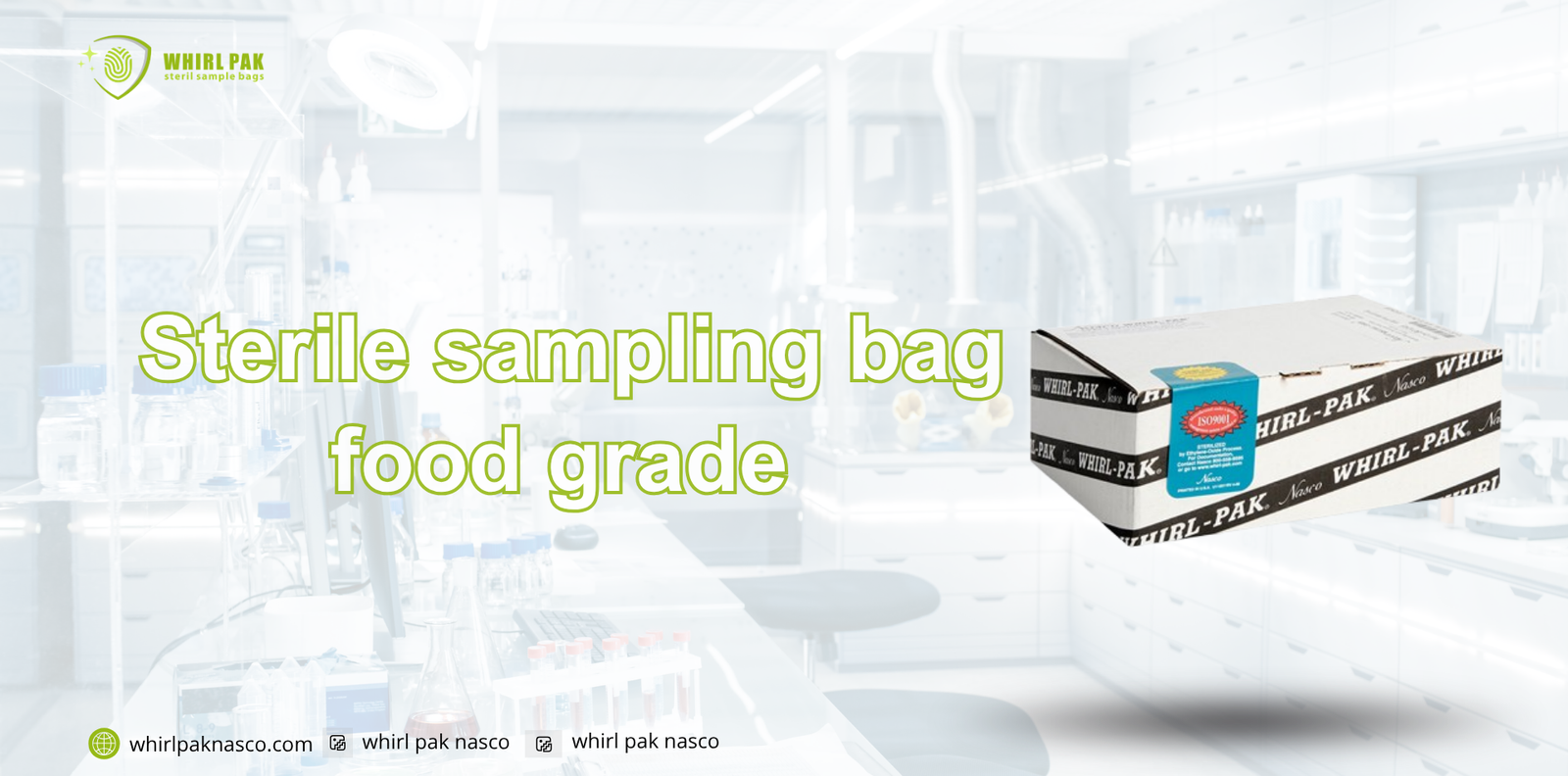 Sterile sampling bag food grade